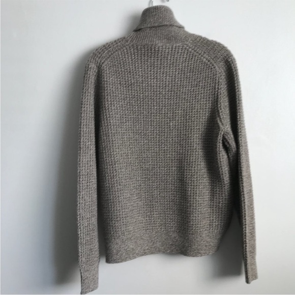 Buck Mason M Oatmeal Wool Sweater - Picture 5 of 10